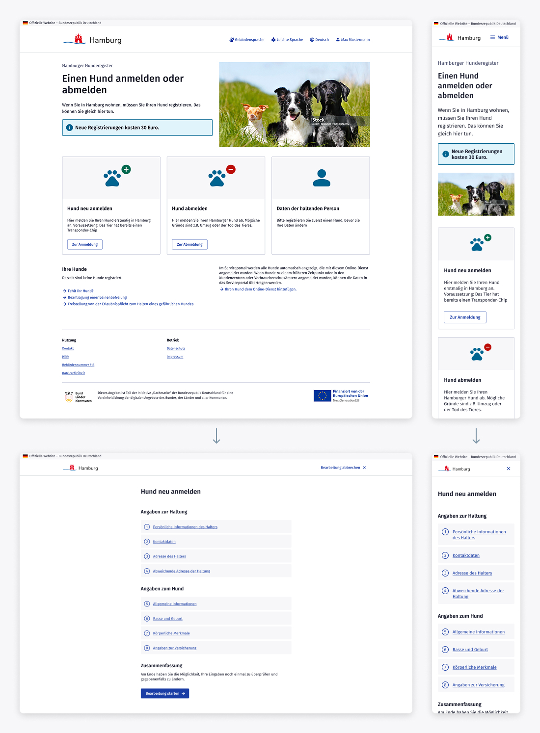 Einstieg und Navigation neu